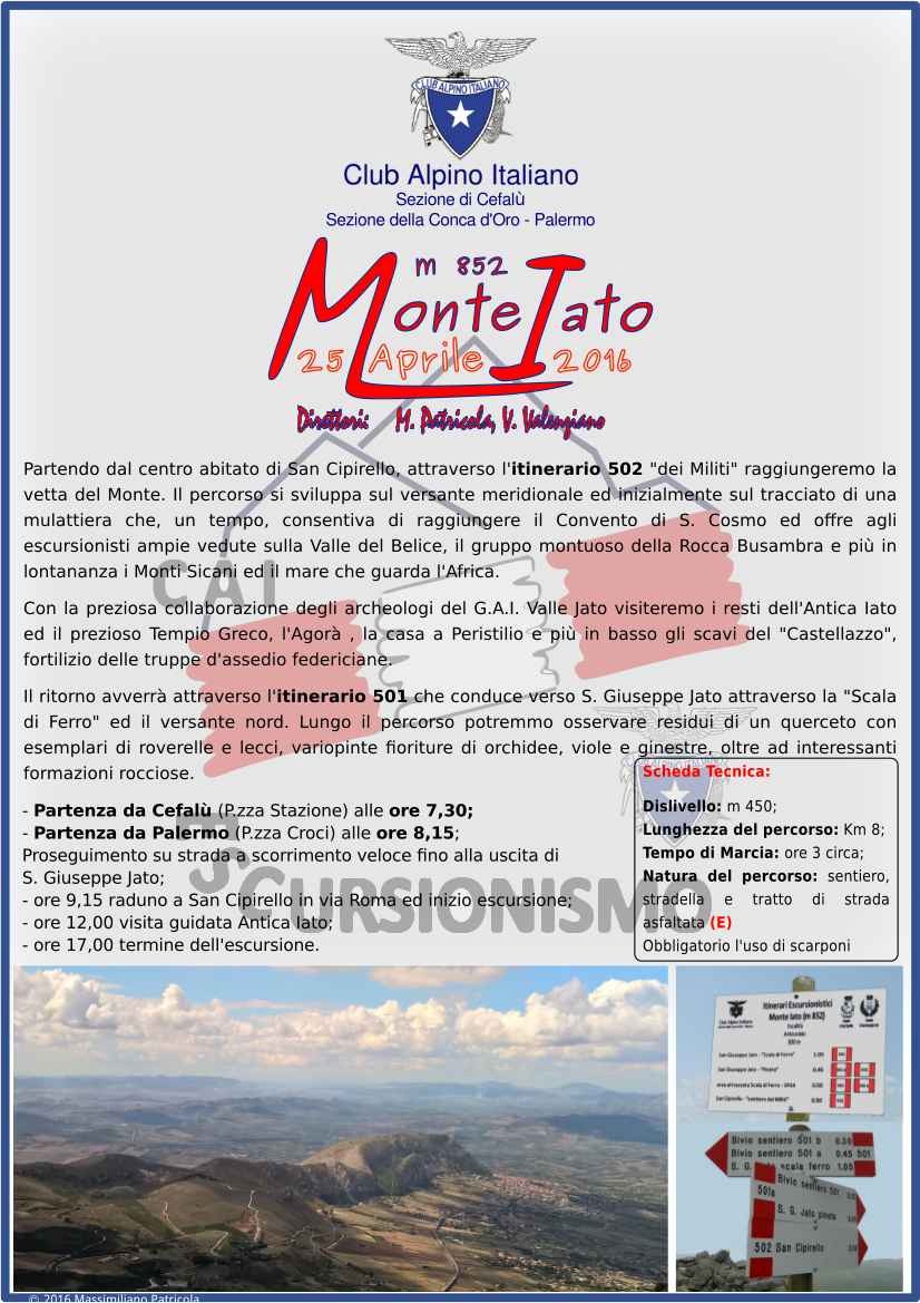 Monte Iato 2016